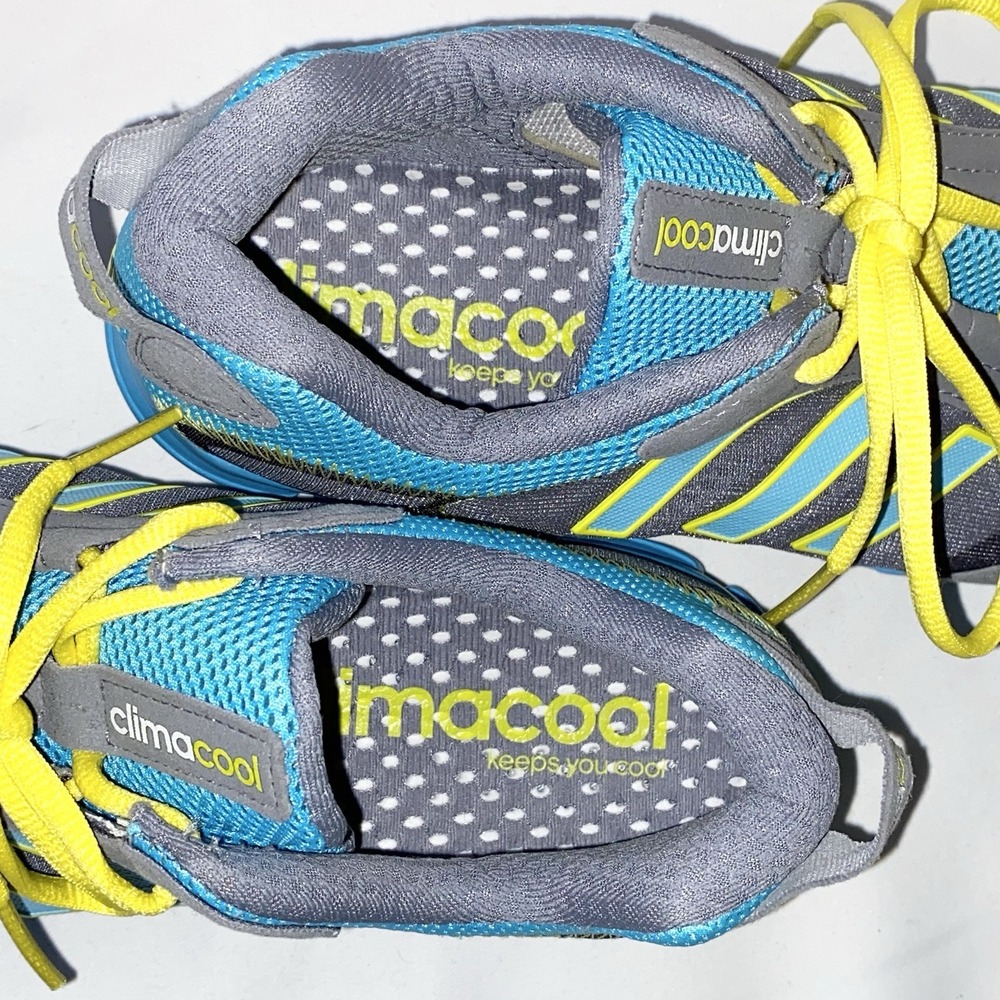 Adidas Women's Clima Cool Aqua, Gray and Yellow Size 10 1/2 *Brand New* - Picture 15 of 16